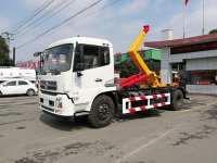 勾臂式垃圾車：東風天錦20噸勾臂，16噸勾臂垃圾車有何不同？