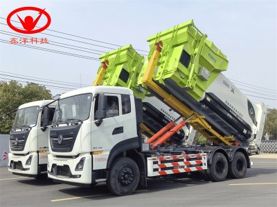 25噸東風天龍勾臂垃圾車