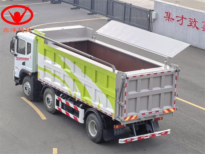營運東風華神小三軸污泥自卸車